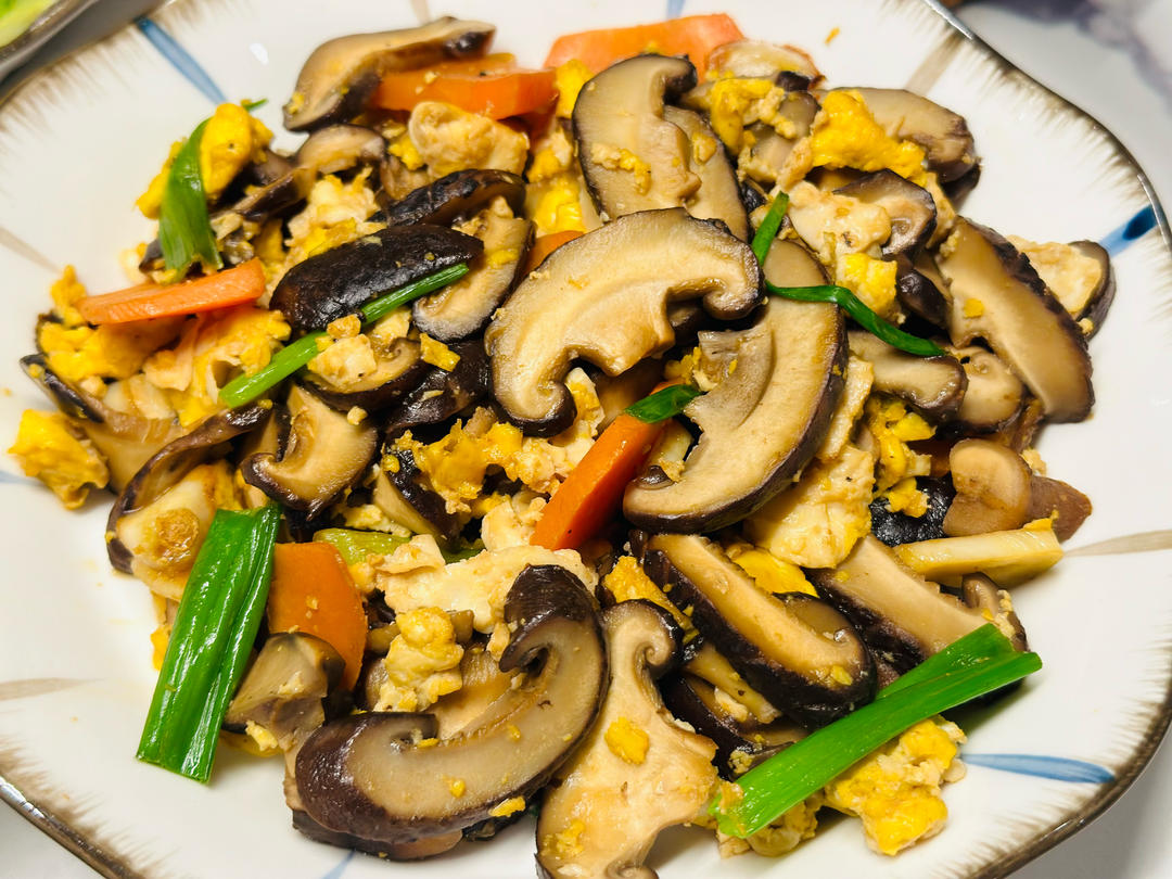 素炒香菇