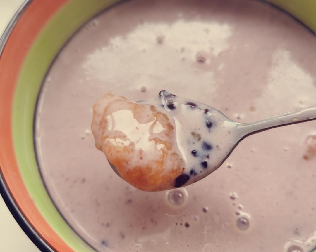 蜜薯紫米红豆羹的做法