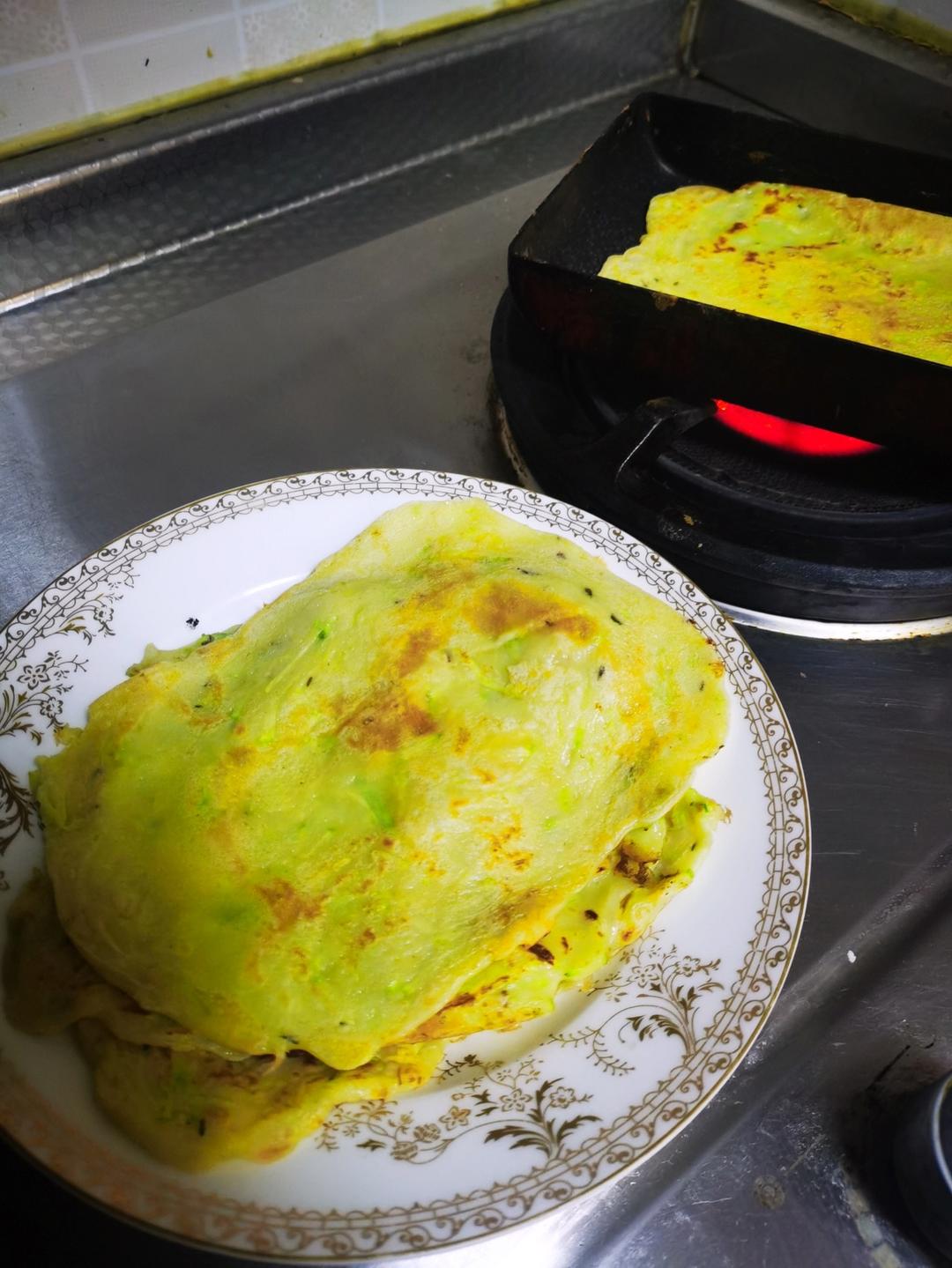 西葫芦早餐饼【孔老师教做菜】