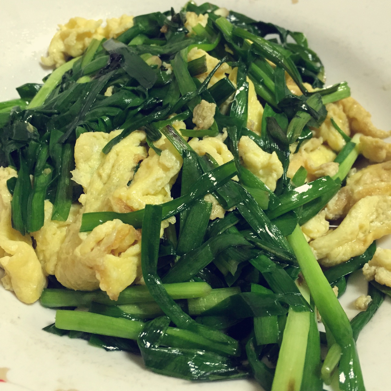 韭菜炒鸡蛋