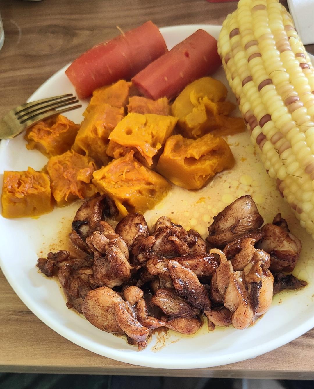 最简单的调料最美味的味道·懒人做法【黑椒鸡腿肉】