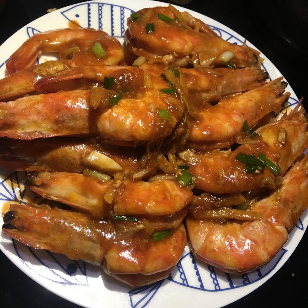 油焖大虾
