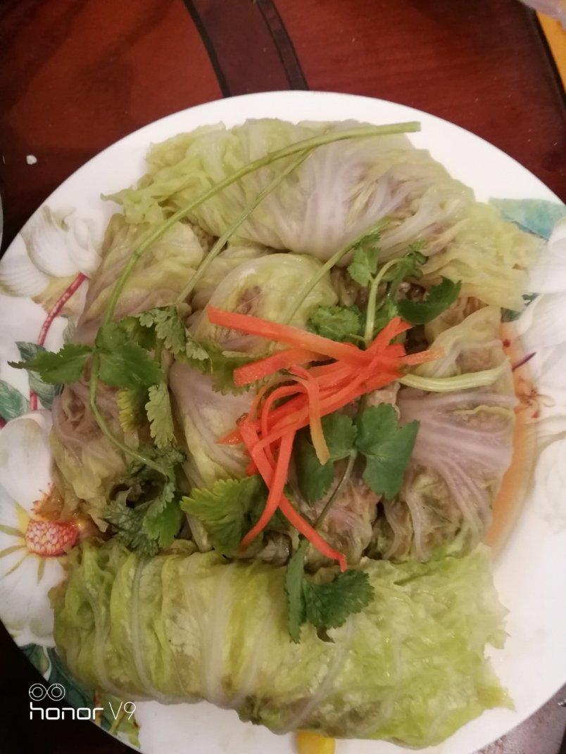 肉酿白菜卷