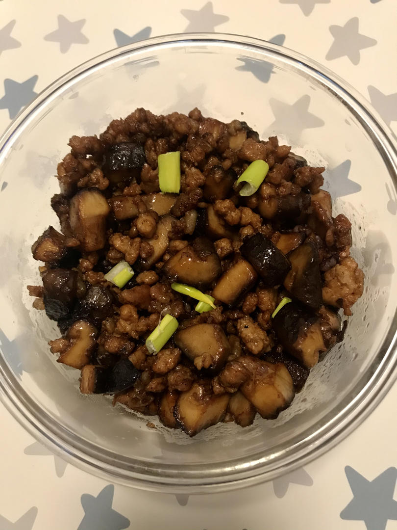 蚝油肉末香菇