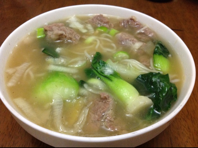 [冬令]羊肉汤面