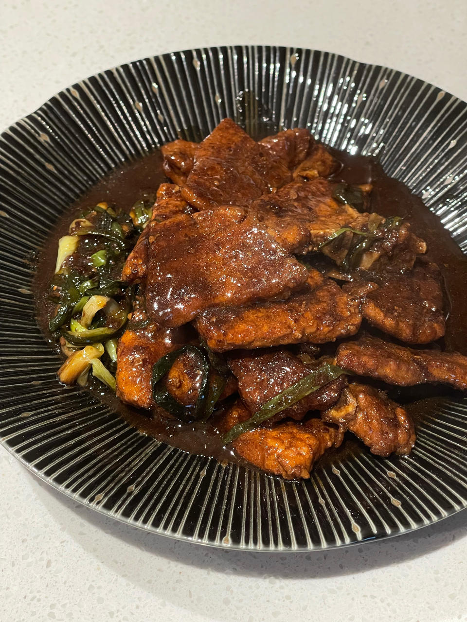 【葱烤大排】能把葱烤大排做入味的，真的不多了！