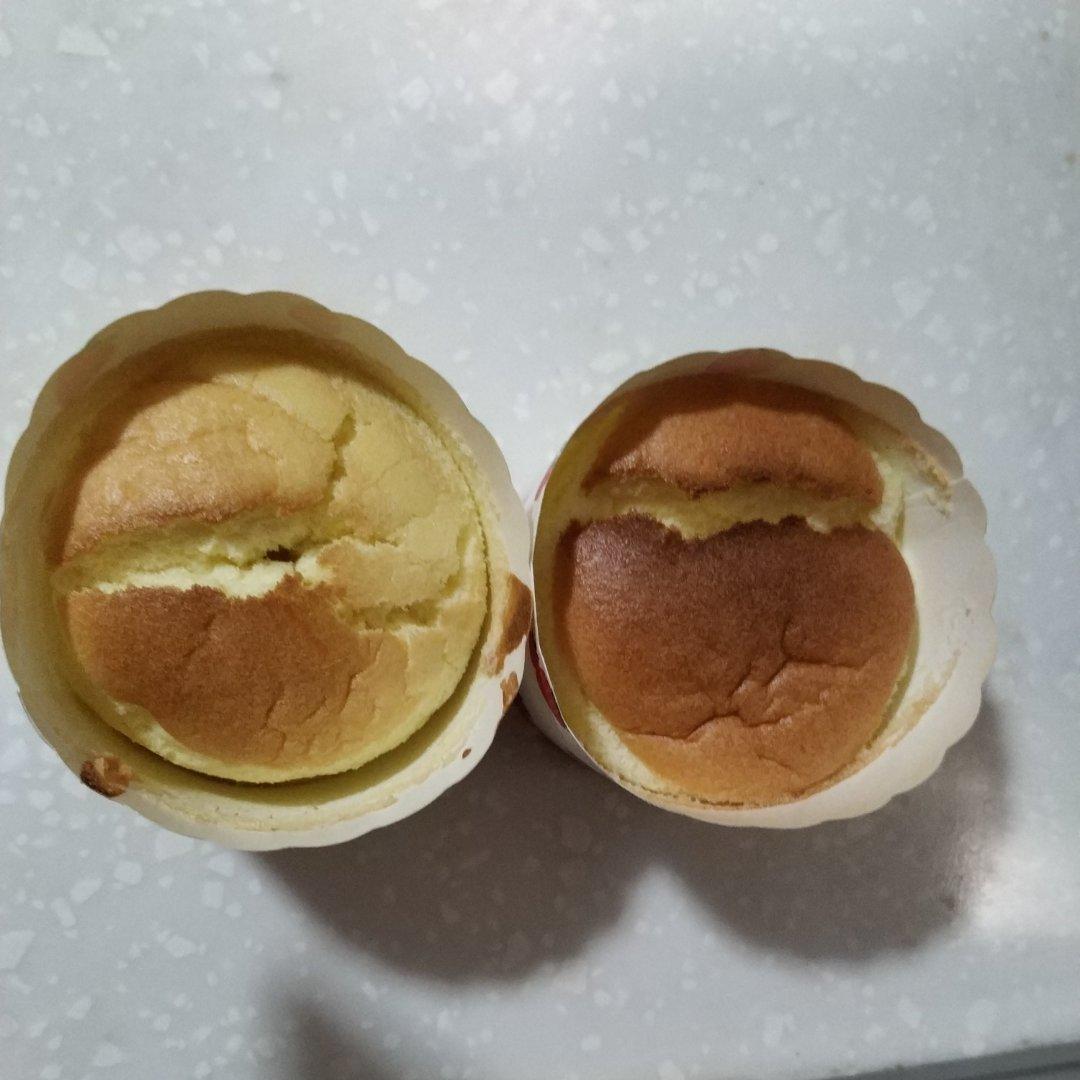 纸杯蛋糕 8寸戚风蛋糕的量