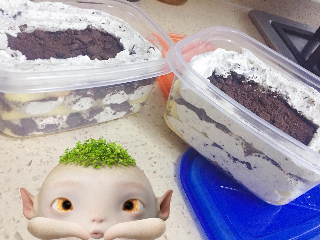 好吃到流泪的奥利奥咸奶油盒子蛋糕
