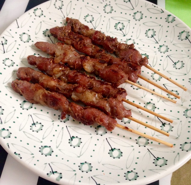 煎烤麻辣孜然牛肉串