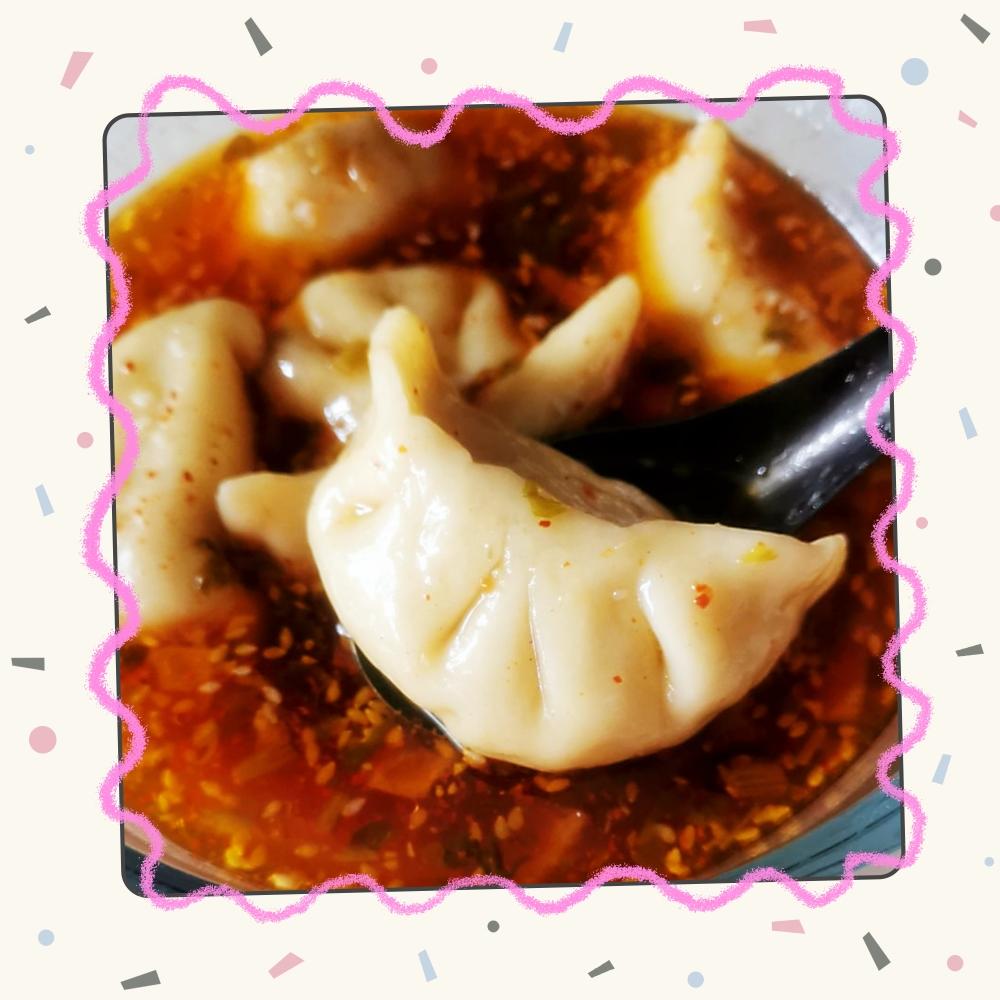 酸辣汤水饺的做法