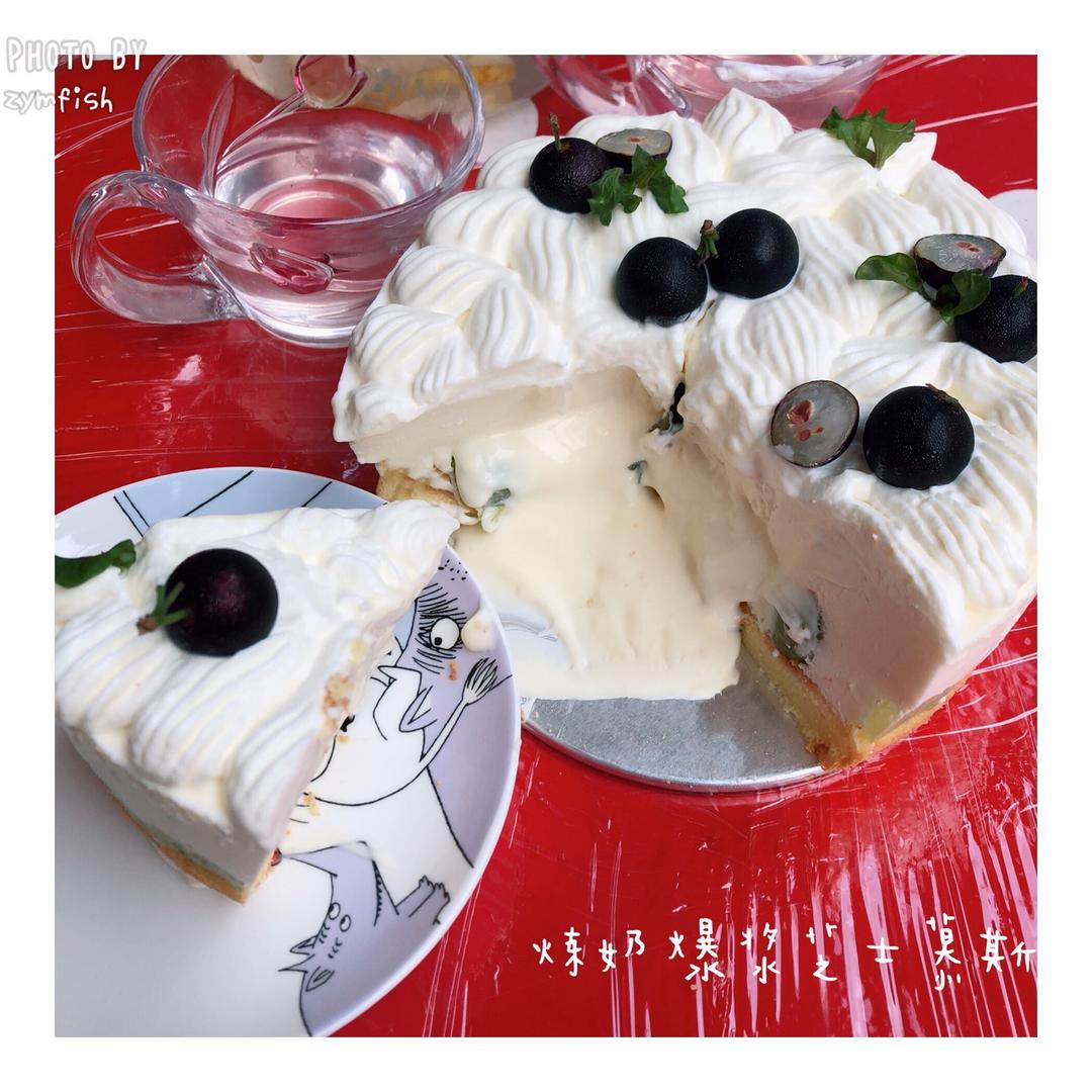 《Tinrry+》炼奶爆浆芝士慕斯（6寸配方）