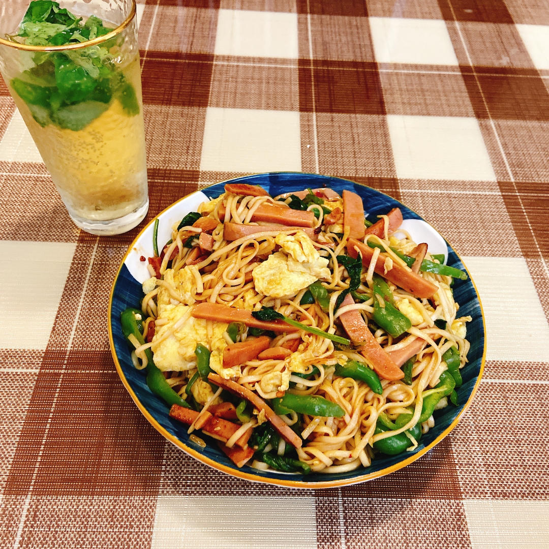 🍜最简单最好吃的家常炒面