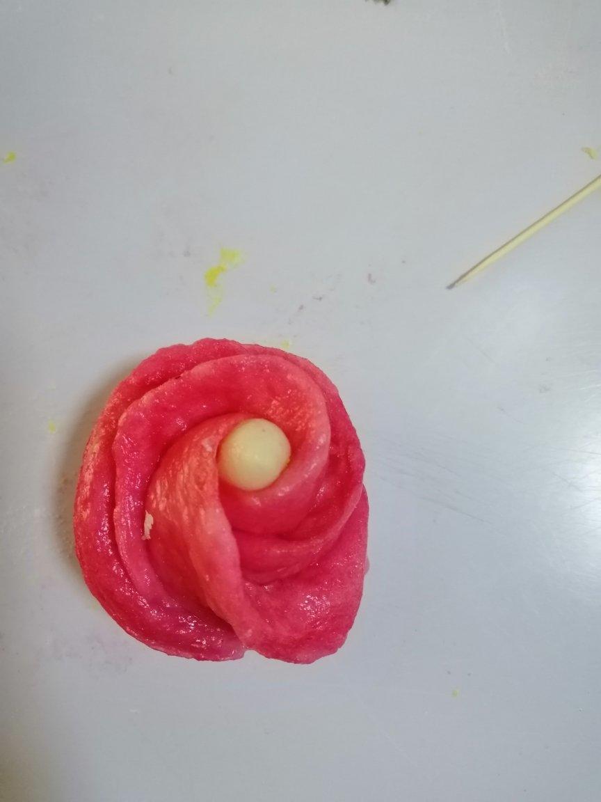 花样馒头－南瓜花卷