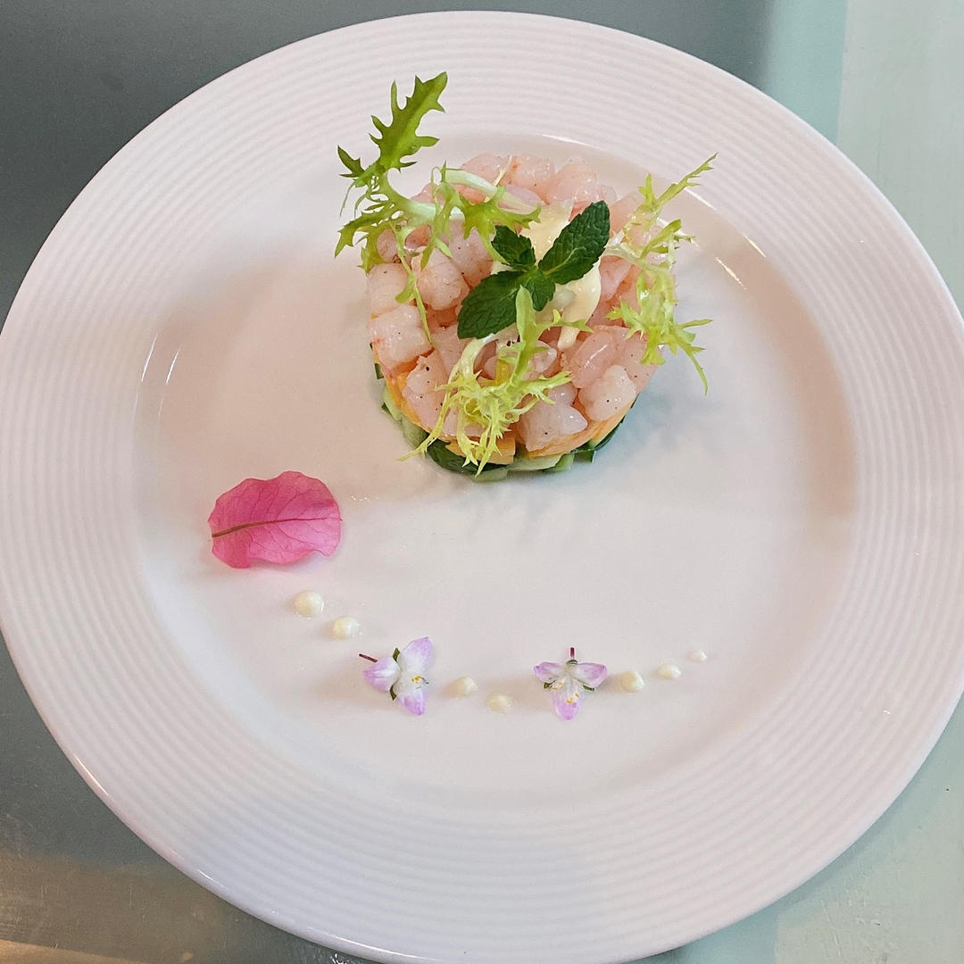 牛油果海鲜塔塔