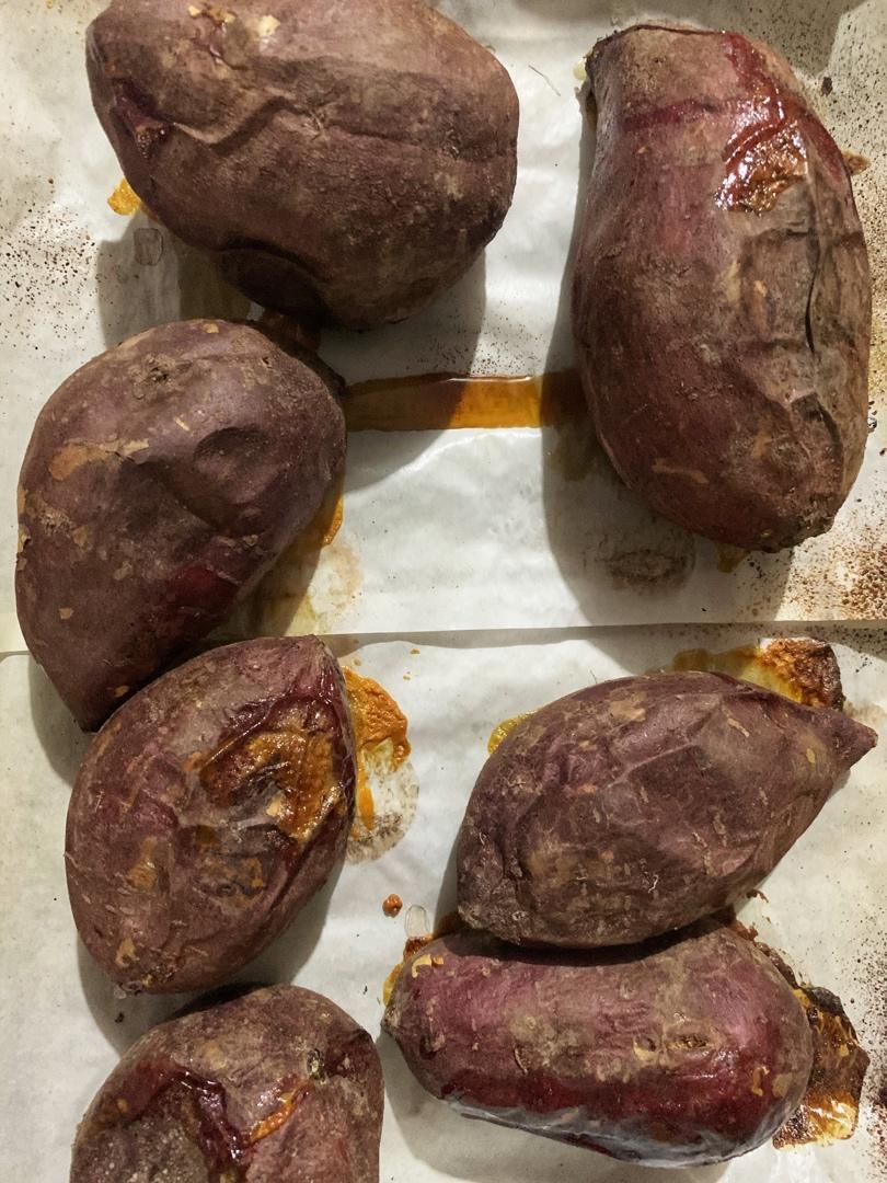 烤箱版烤地瓜秘籍