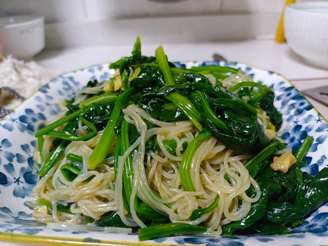 万能凉拌菜料汁（凉拌菠菜粉丝）