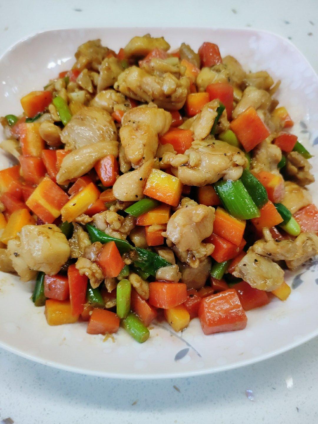 小炒鸡腿肉