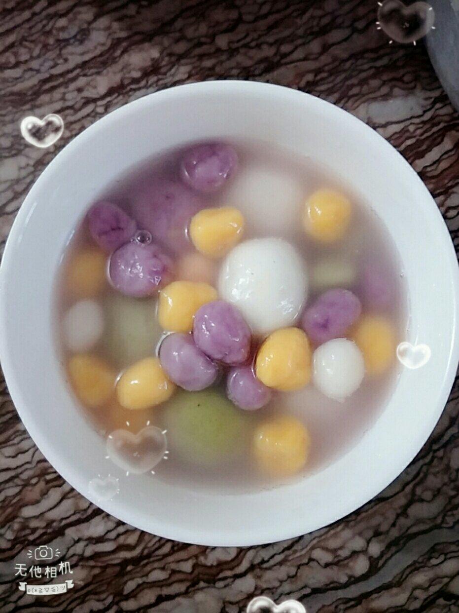 彩色汤圆-各种馅