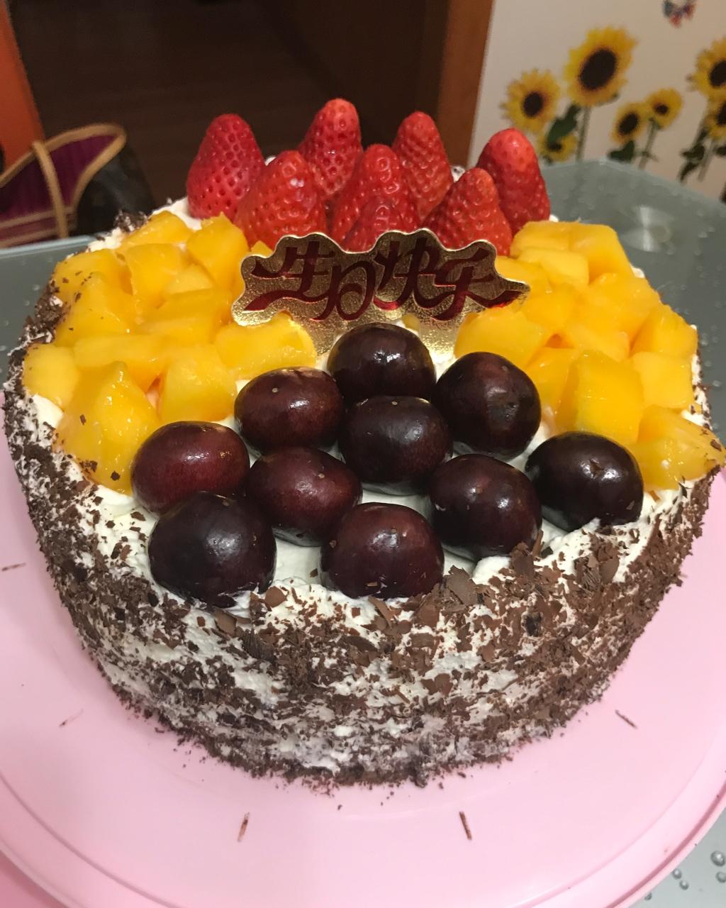 黑森林蛋糕（如何刮出大朵巧克力屑）