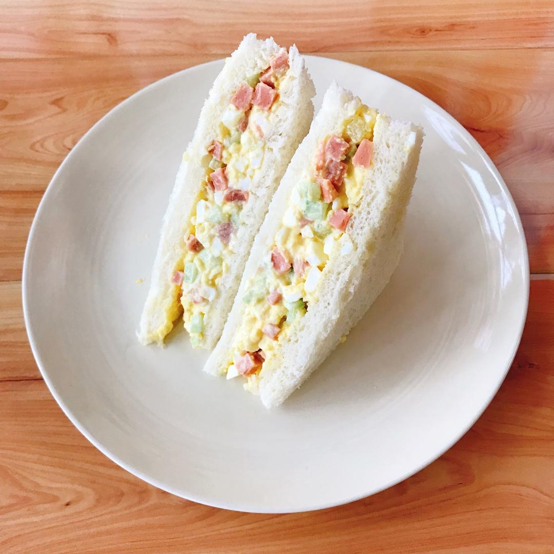 快手美味鸡蛋三明治