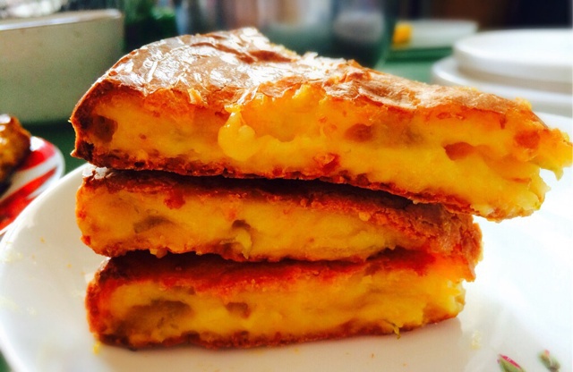 超快手超好吃低脂绿豆烤年糕