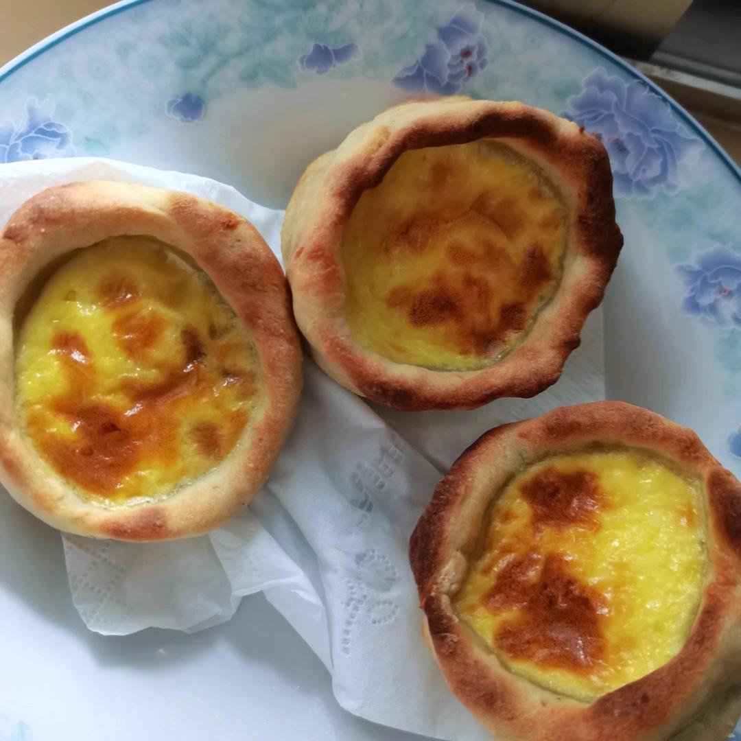 无油低脂的红薯蛋挞，减肥的你也可放心吃