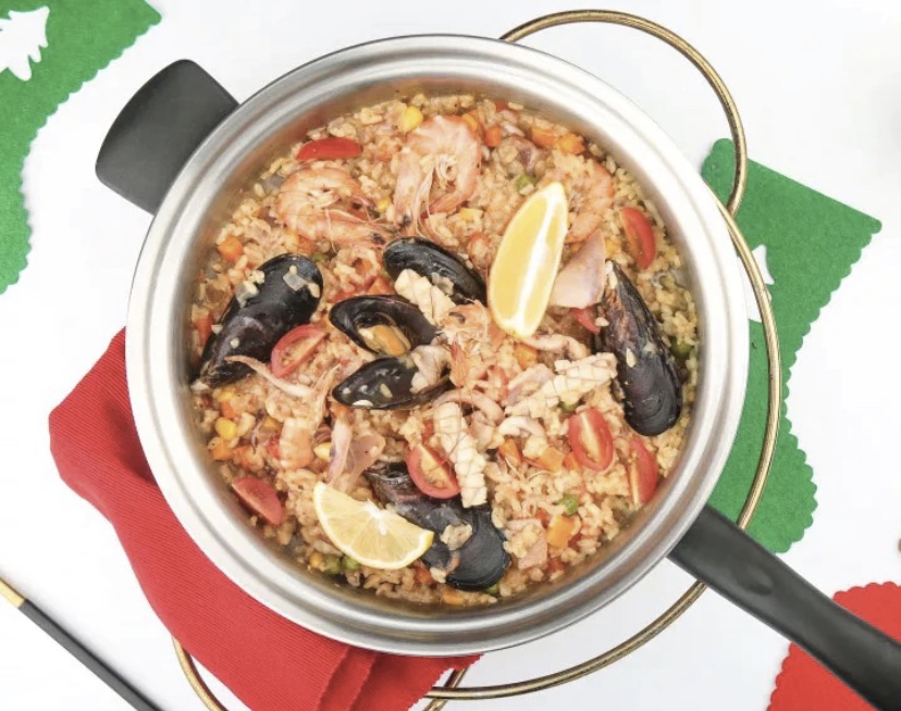 西班牙海鲜烩饭-安利皇后锅具