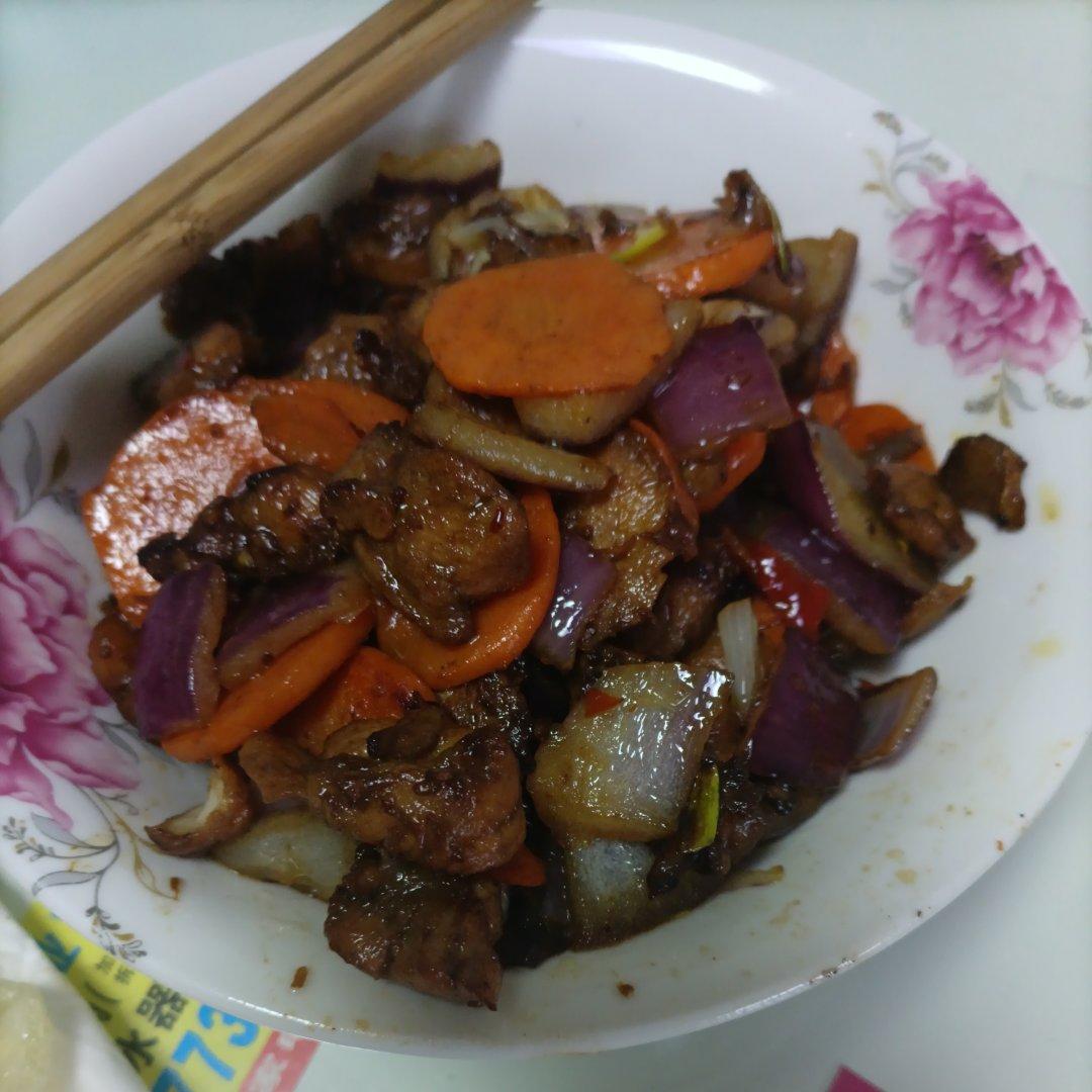 鸡胸肉炒洋葱