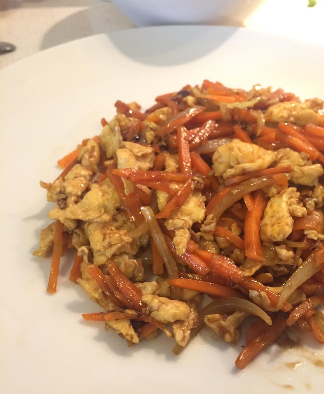 饭遭殃（鱼香鸡蛋）