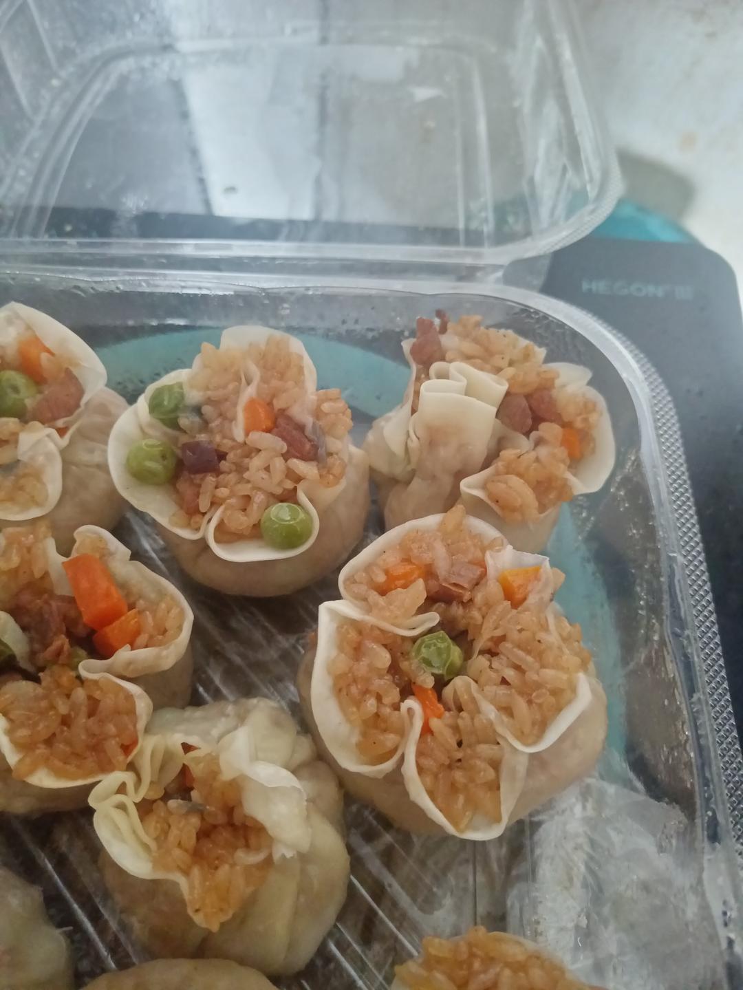 包烧卖的手法