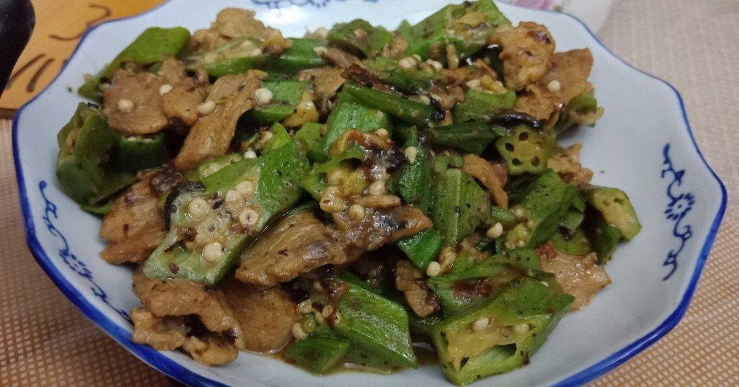 秋葵炒肉