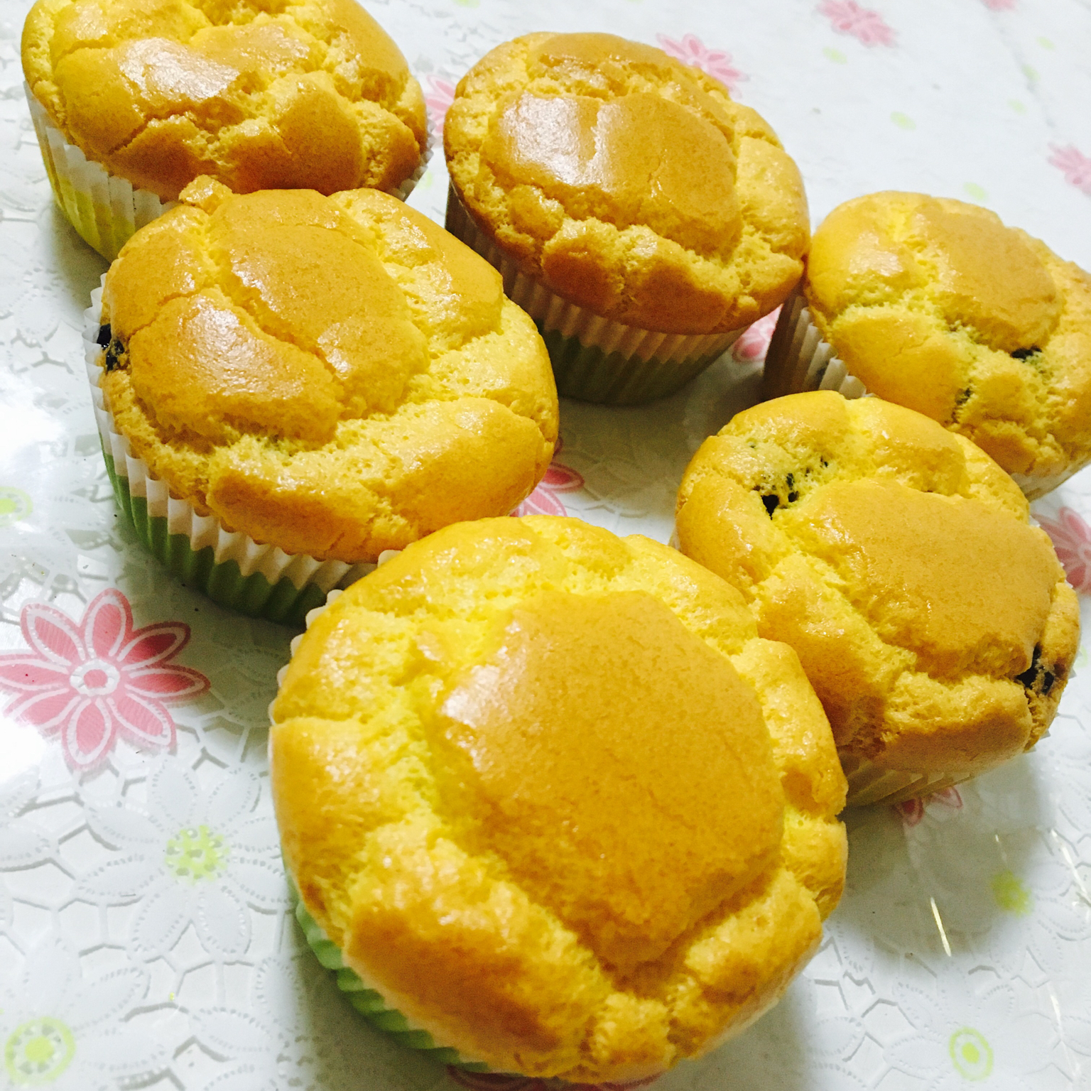 不塌不皱的光滑圆润版纸杯戚风（内含减糖版宝宝可吃）