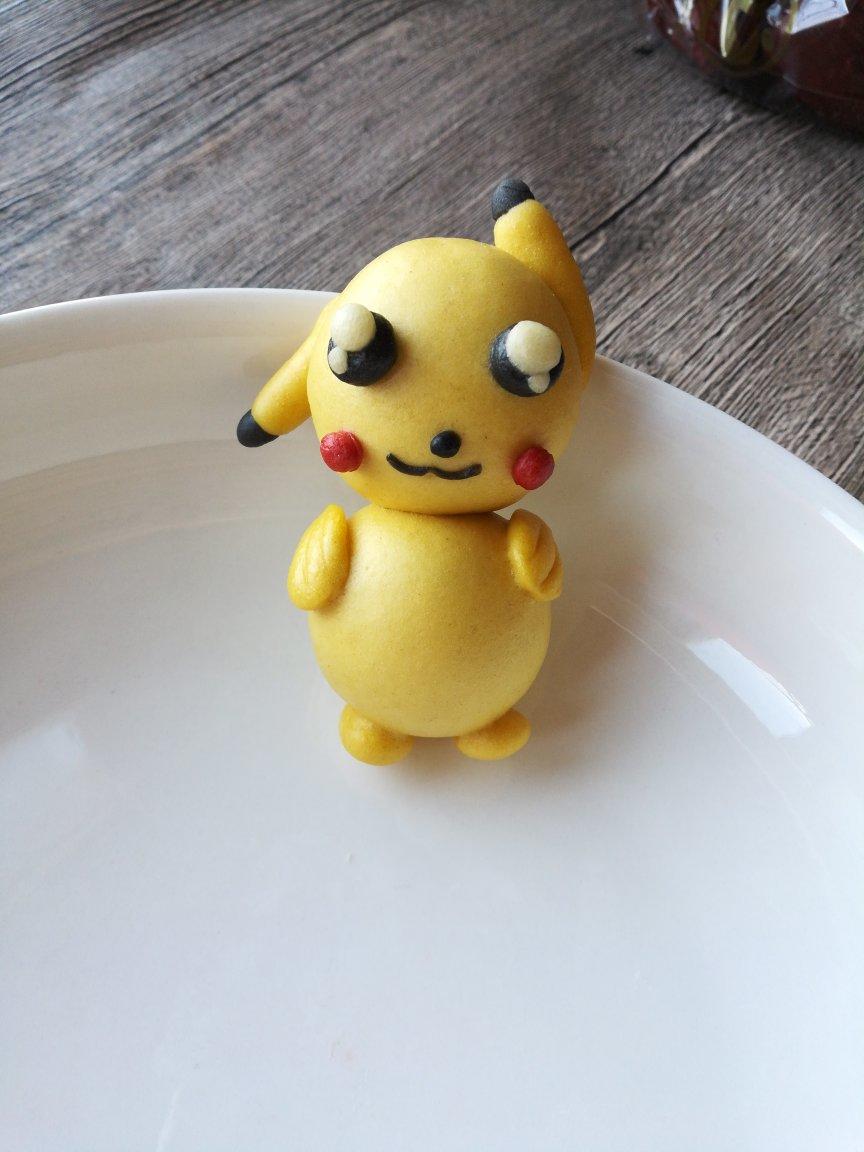 可爱的佩奇馒头（无糖无油易消化）