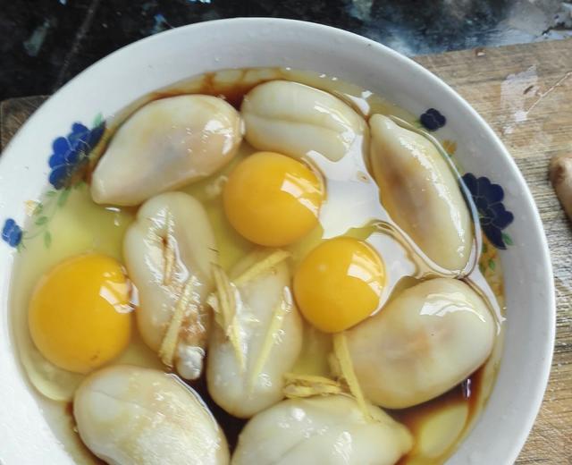 墨鱼蛋蒸蛋的做法