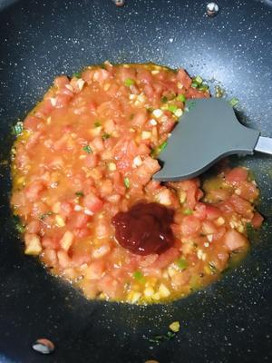 番茄肥牛金针菇的做法 步骤4