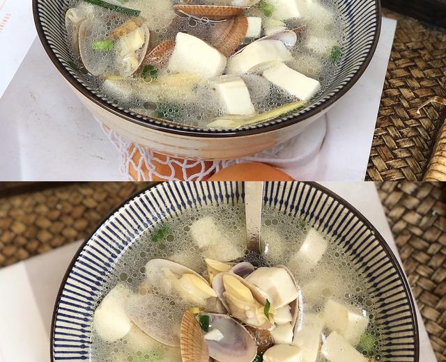 花蛤豆腐汤正确做法，鲜甜好喝，做法很简单的做法