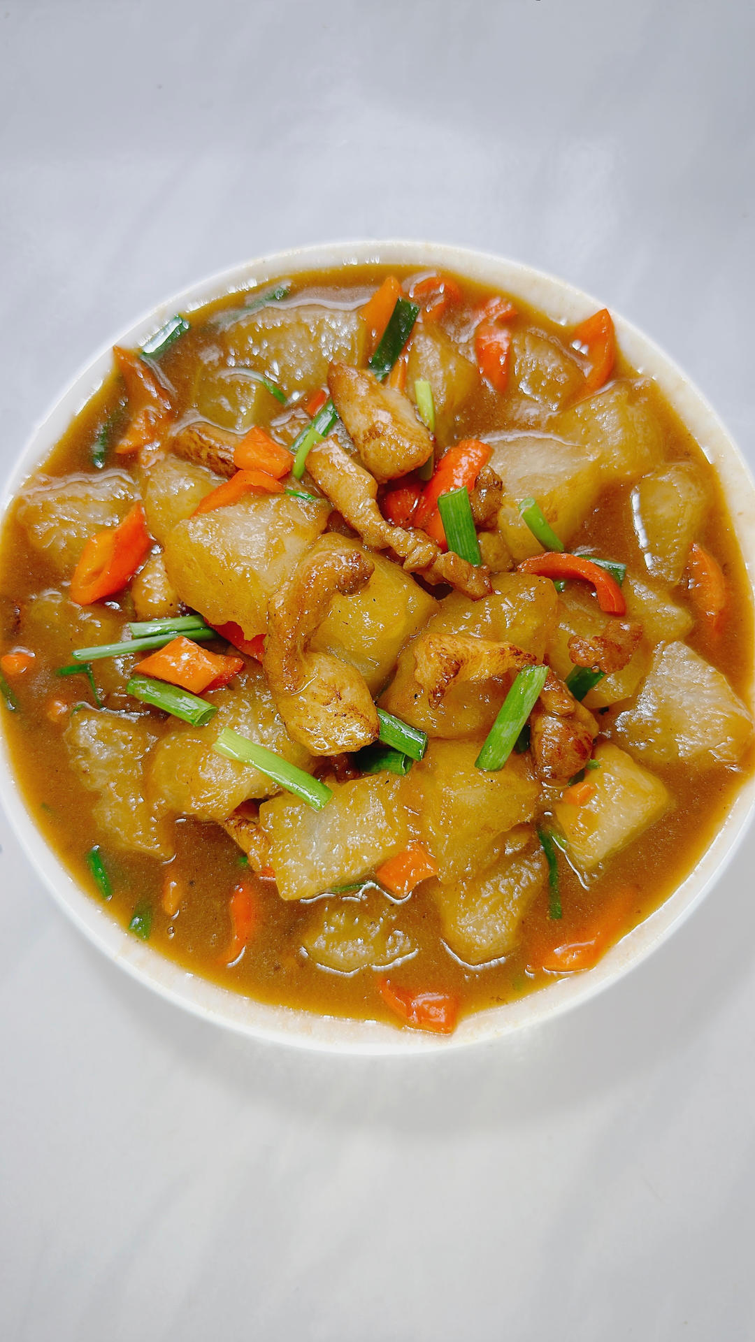 家常菜冬瓜炒肉，掌握这些技巧～口感清爽又入味，营养健康超下饭