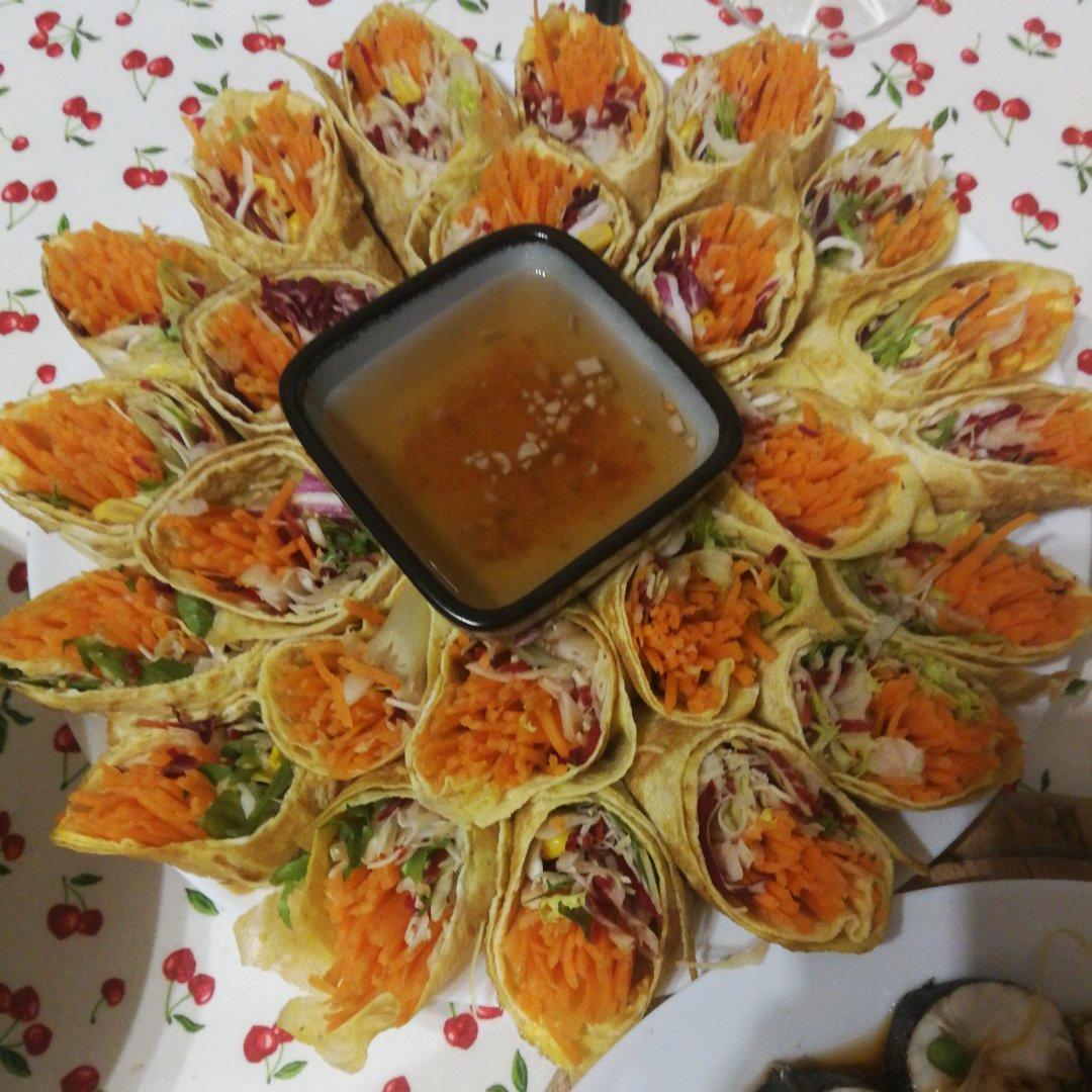 💯蔬菜豆皮卷健康又美味(减肥必备)