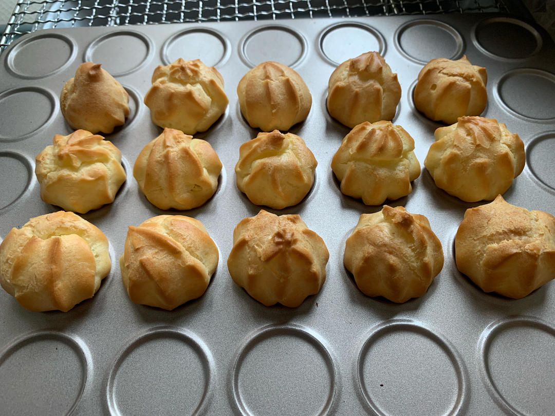 基础版迷你小泡芙❗️一口一个超过瘾❗️巨简单