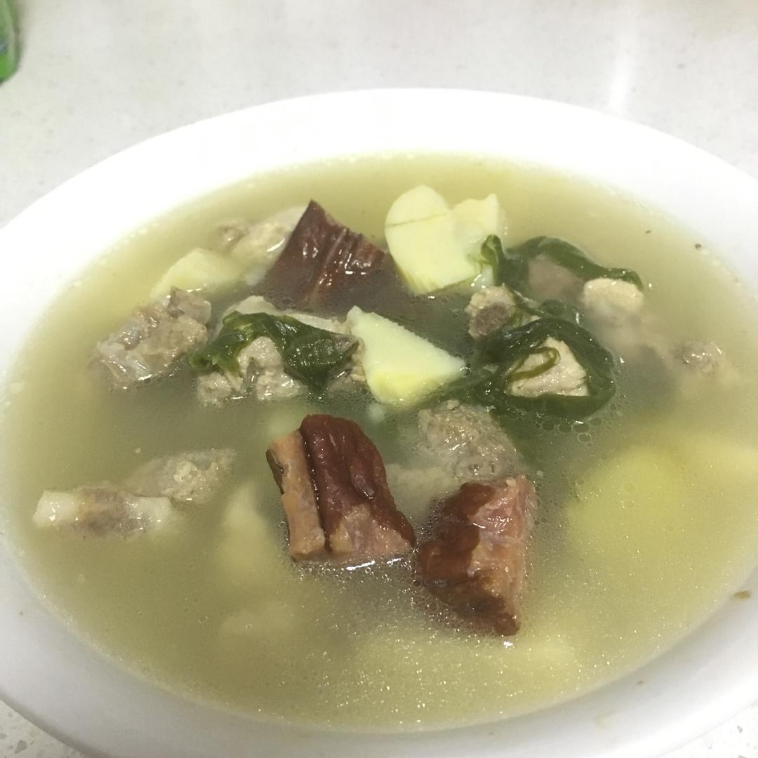 冬笋排骨汤