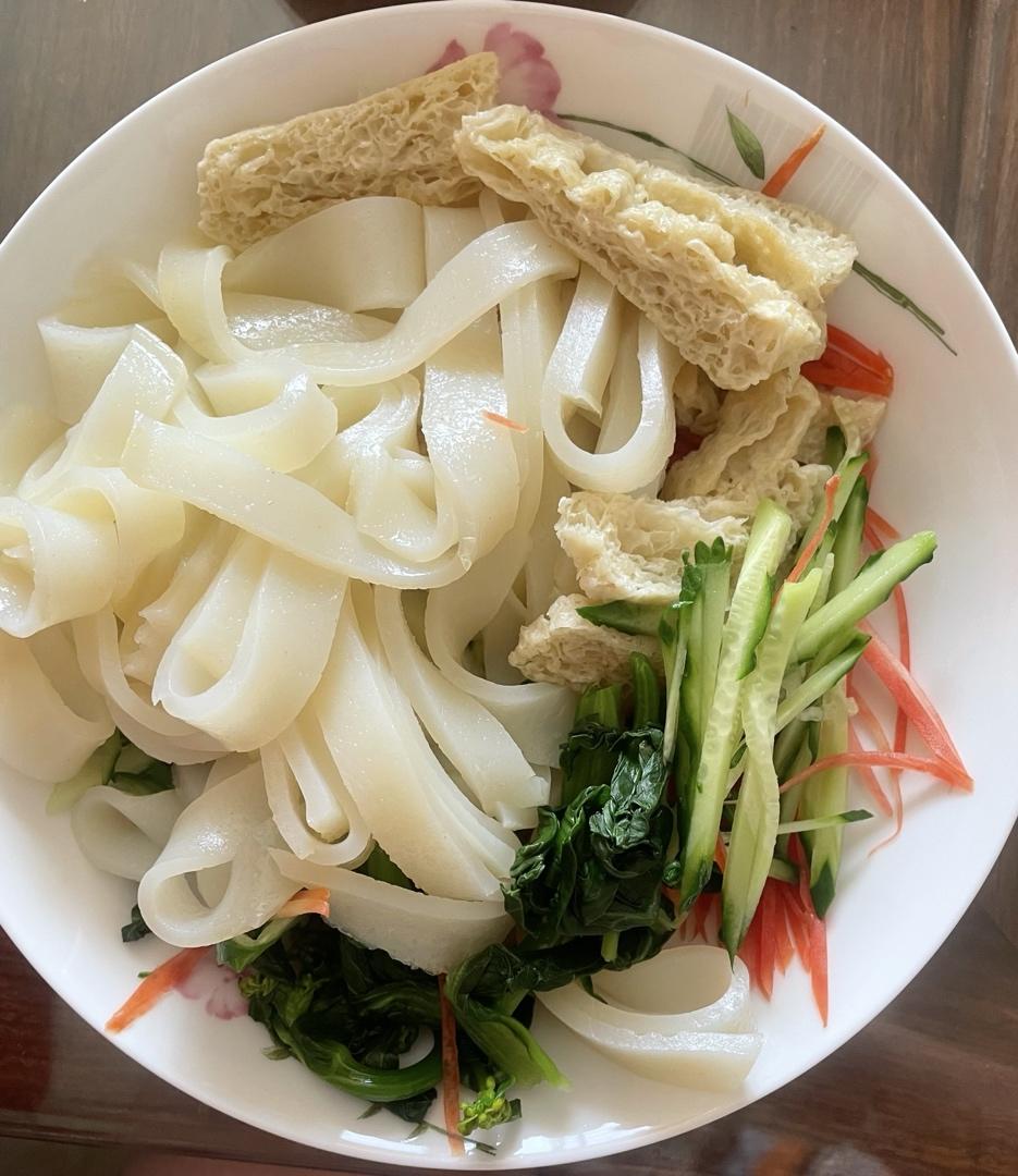 自制面筋，凉皮