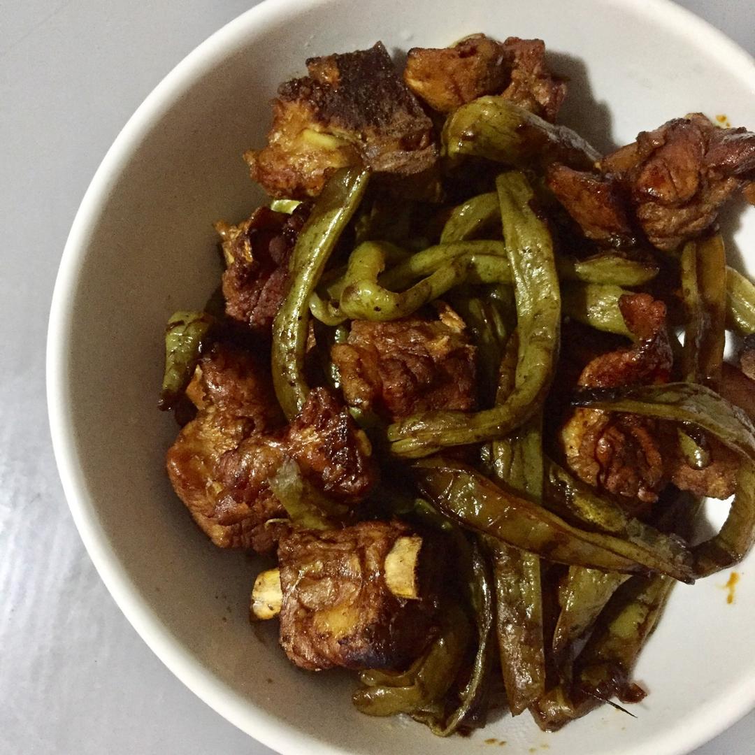 排骨炖豆角