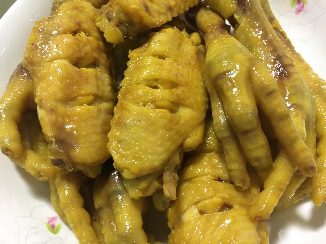 盐焗鸡爪（水焗）版