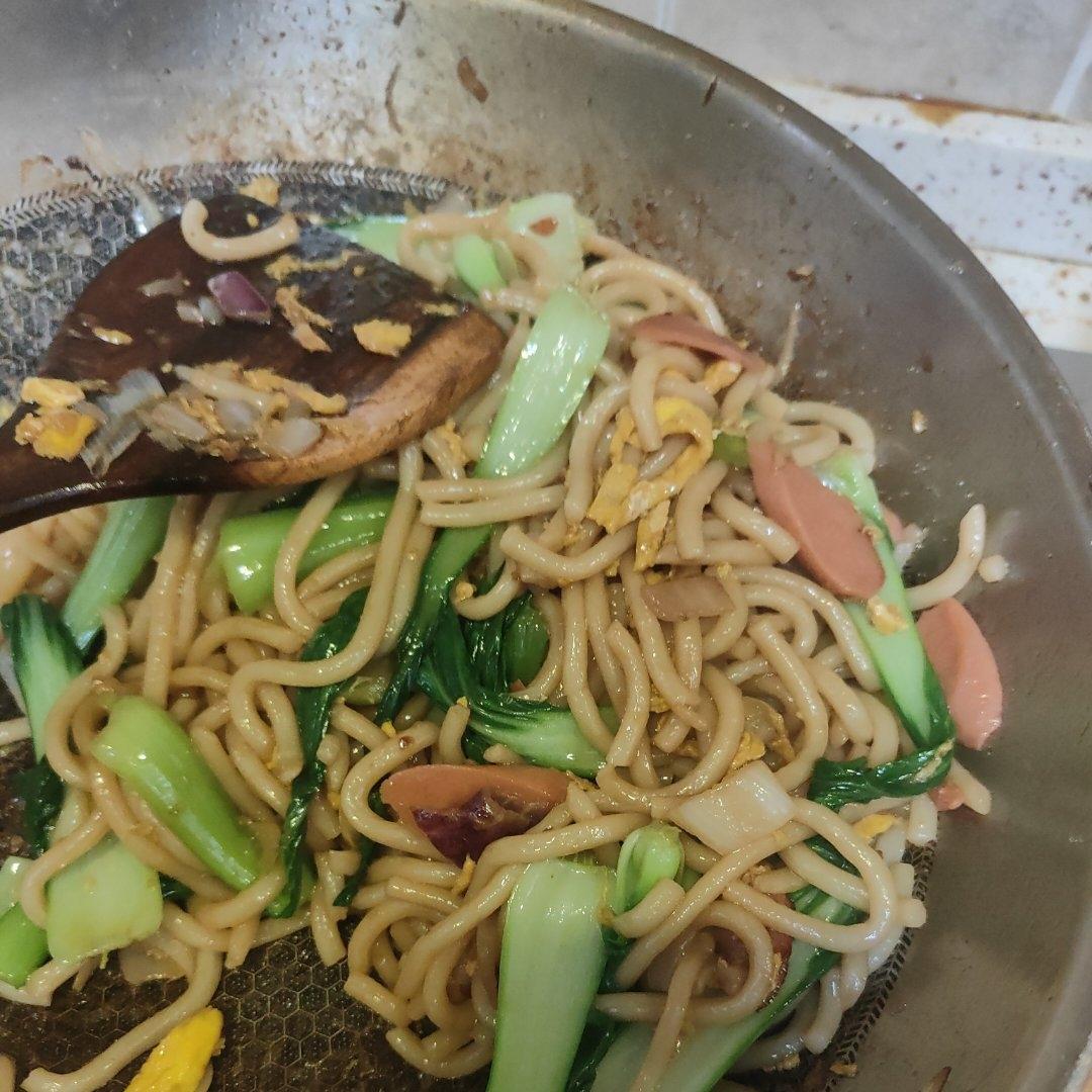 绝啊！炒乌冬面