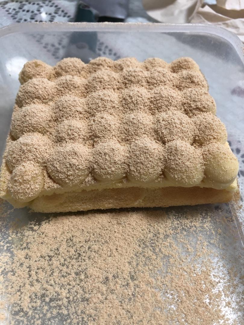 日式豆乳盒子蛋糕