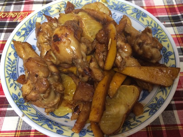 香橙鸡翅