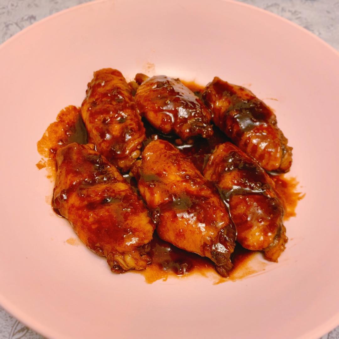 蒜香蚝油鸡翅中
