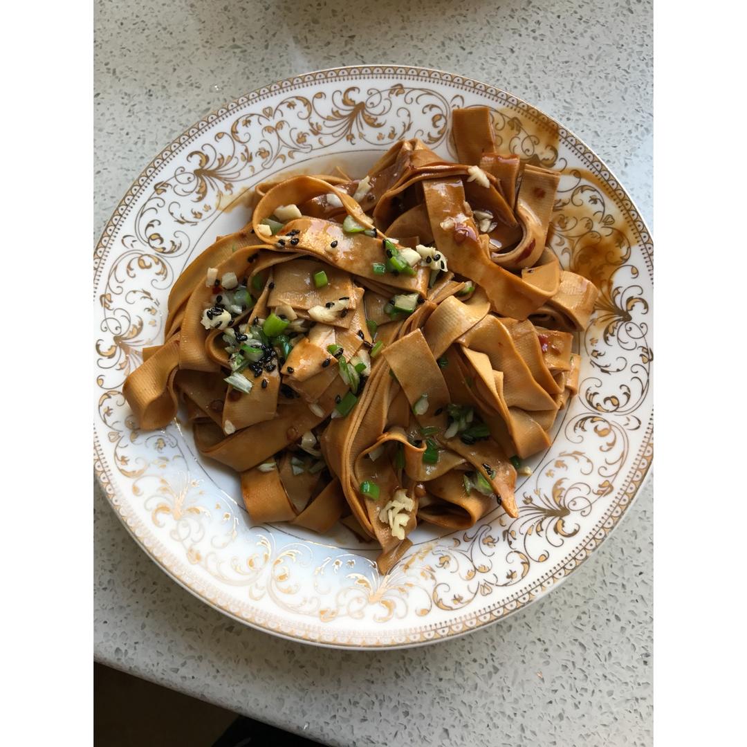 油淋干豆腐
