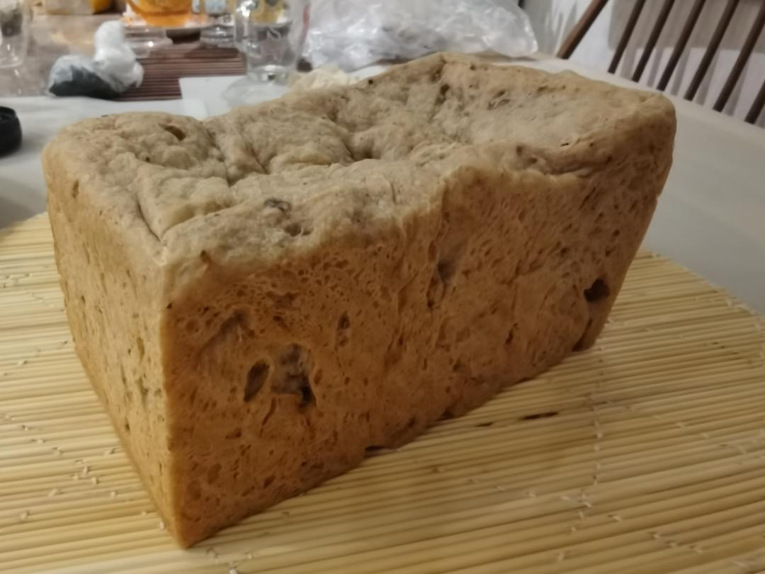 超级香的红枣核桃小吐司