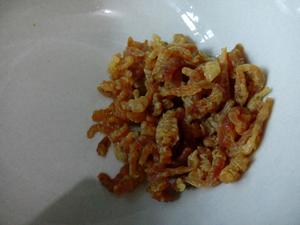 虾米煮八角丝瓜的做法 步骤1